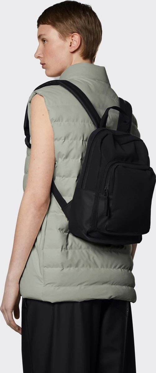 Rains Scuba Rugzak 10 Liter - Zwart - Afbeelding 2