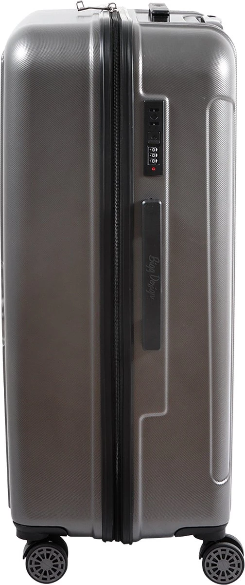 Biggdesign Ocean Handbagage Koffer - Reiskoffer - Grijs - Klein - Afbeelding 8