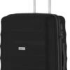 CarryOn Porter ® Reiskoffer - 66cm Trolley Met TSA-slot - OKOBAN Registratie - Zwart