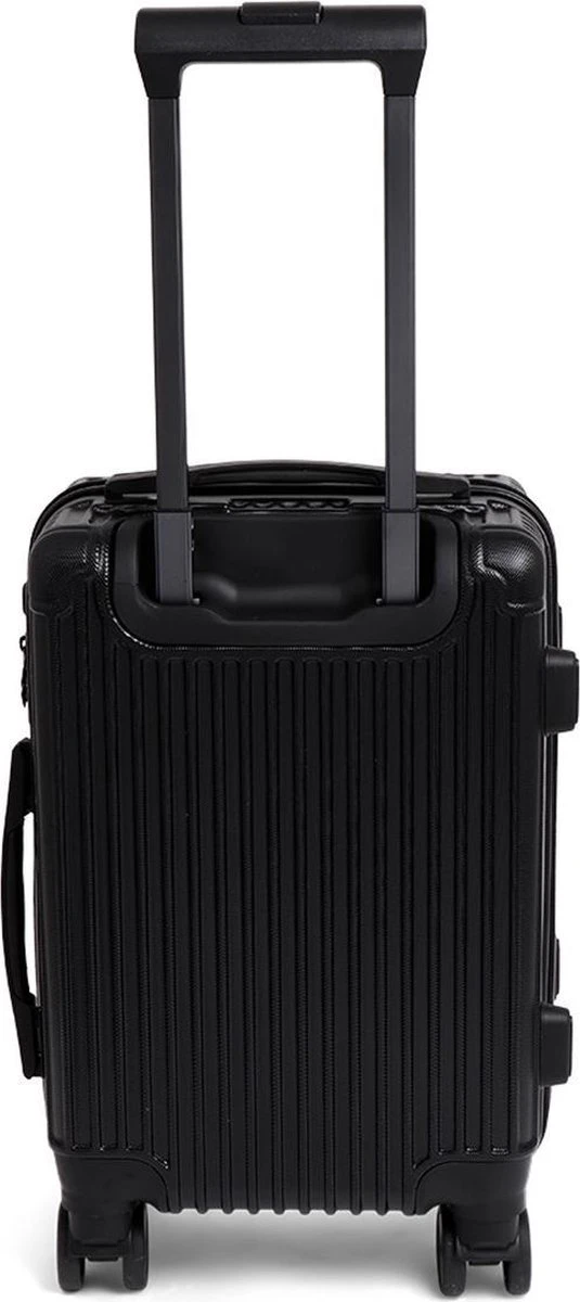 Norländer Lux Traveler Reiskoffer - Handbagage Koffer - 53 X 33 X 21 Cm - Zwart - Afbeelding 3