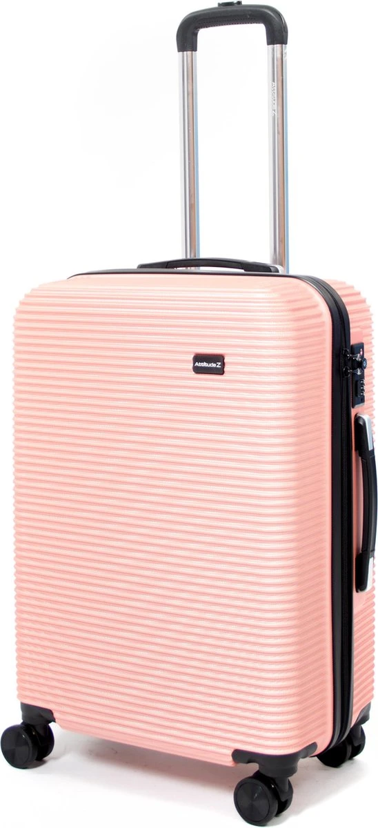 AttitudeZ Air-Z Reiskoffer Medium Roze 67cm - TSA-slot
