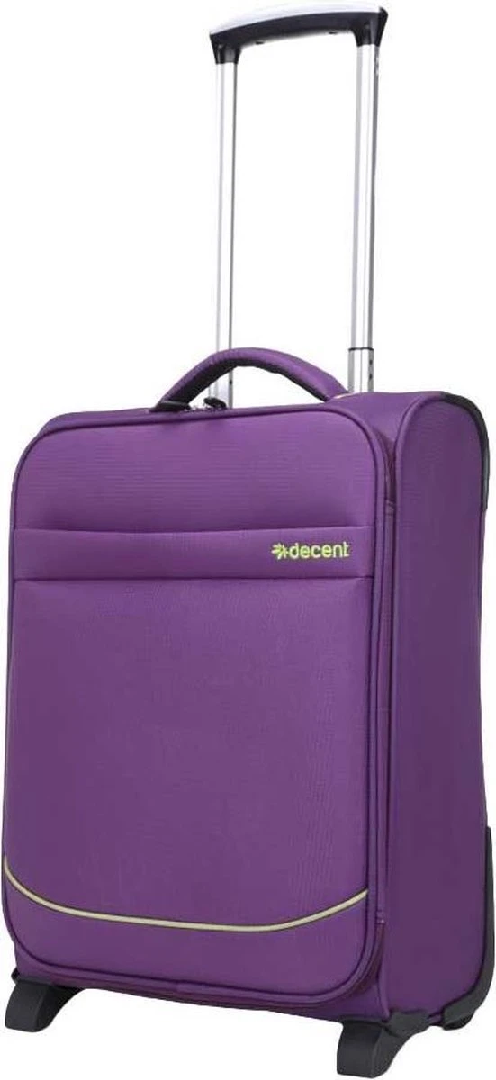 Decent Handbagage Koffer Super-Light 50 - Paars - Afbeelding 13
