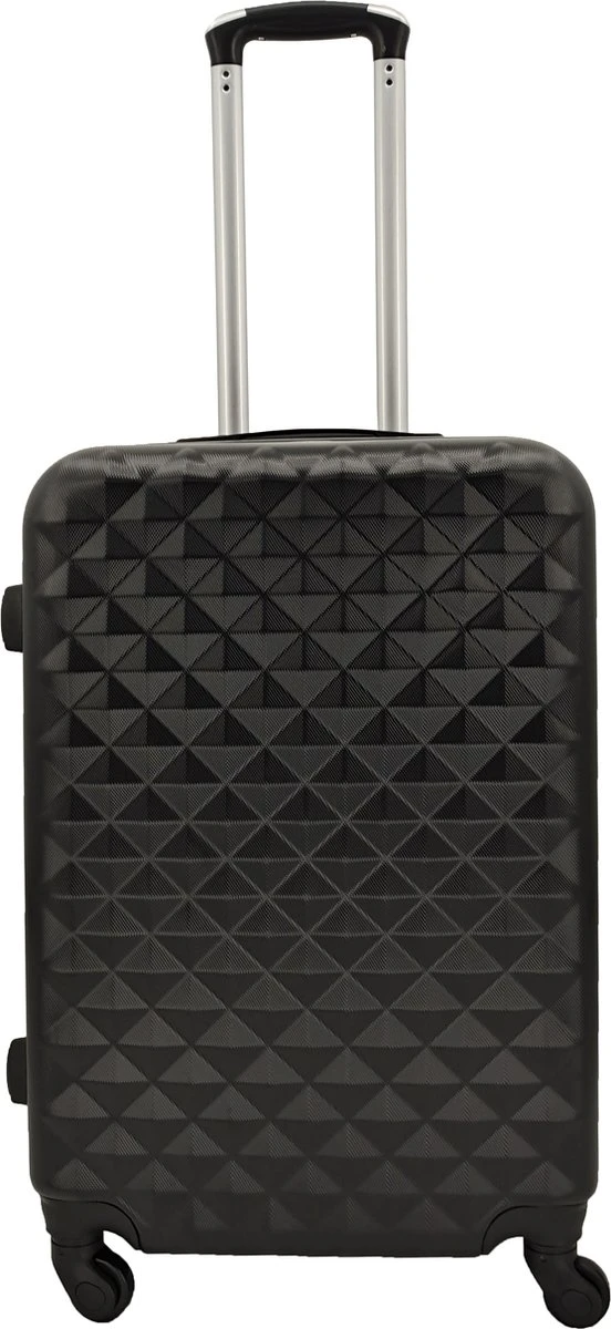 SB Travelbags 'Expandable' Bagage Koffer 65cm- Zwart