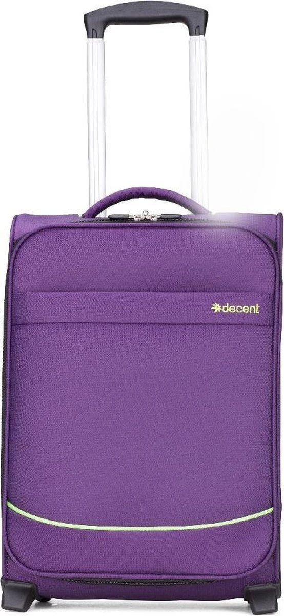Decent Handbagage Koffer Super-Light 50 - Paars - Afbeelding 19
