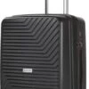 CarryOn Transport TSA Reiskoffer - Trolley 67cm Met Expander - OKOBAN - YKK Ritsen - Dubbele Wielen - Zwart