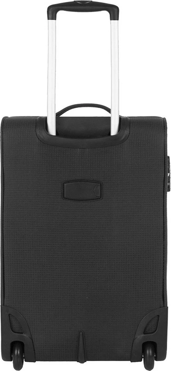 Travelbags Handbagage Zachte Koffer / Trolley / Reiskoffer - The Base - 55 Cm - Zwart - Afbeelding 10