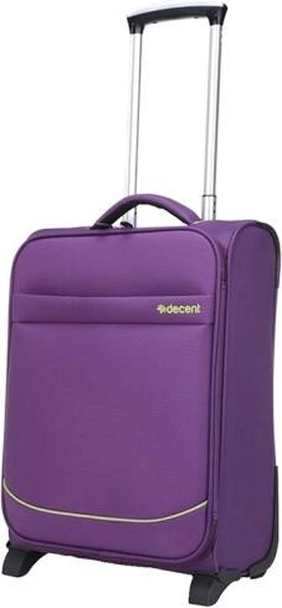 Decent Handbagage Koffer Super-Light 50 - Paars - Afbeelding 17