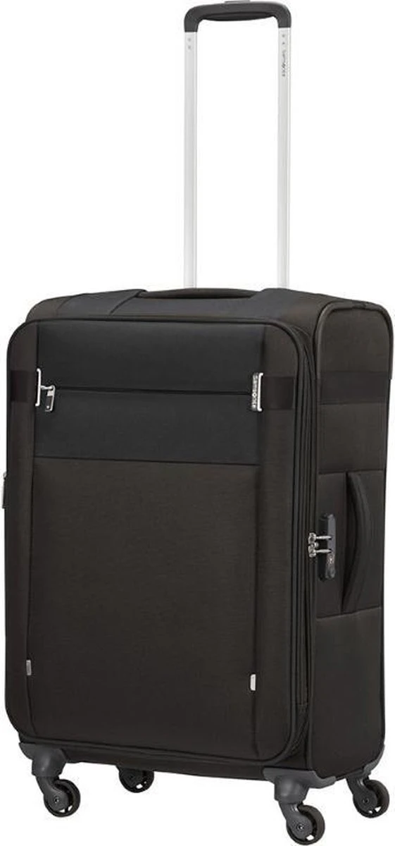 Samsonite Reiskoffer - Citybeat Spinner 66/24 Uitbreidbaar (Medium) Black - Afbeelding 7