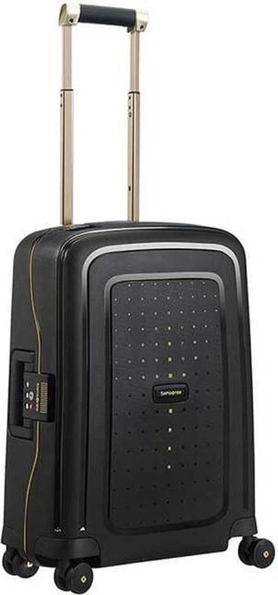 Samsonite Reiskoffer - S'Cure Dlx Spinner 55/20 (Handbagage) Black/Gold Deluscious - Afbeelding 11