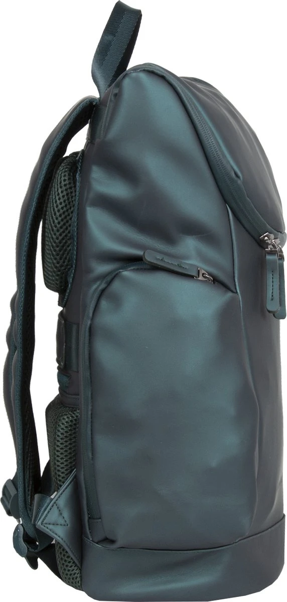 New Rebels® William - Rugtas - Groen - Waterafstotend - 15.6151413121087 - 28x15x43cm - Rugzak / Backpack - Afbeelding 2