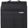 Decent D-Upright Handbagage Koffer - 55 Cm - TSA Slot - Zwart