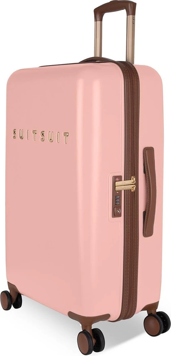 SUITSUIT - Fab Seventies - Coral Cloud - Reiskoffer (66 Cm) - Afbeelding 5