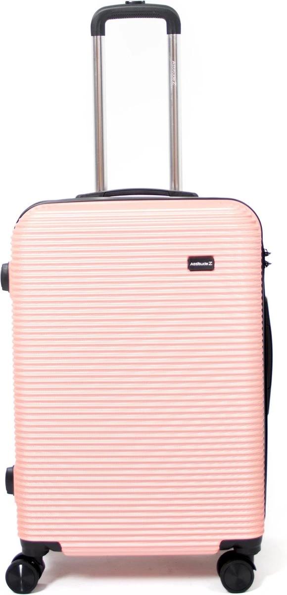 AttitudeZ Air-Z Reiskoffer Medium Roze 67cm - TSA-slot - Afbeelding 7