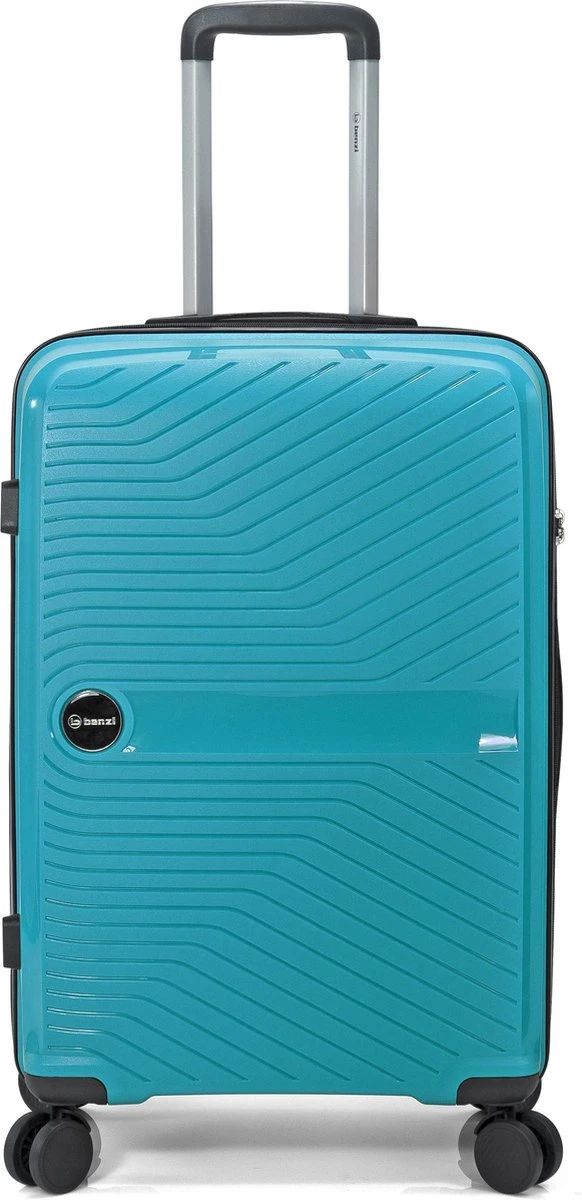 Benzi Ovar Grote Koffer - 75 Cm - 95 Liter - Petrolblauw