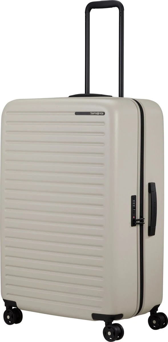 Samsonite Reiskoffer - Stackd Spinner (4 Wielen) 75 Cm - Sand - 4.3 Kg - Afbeelding 3