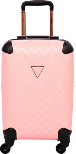 Guess Wilder 18 In 4 Wheeler Dames Reiskoffer - Pale Roze