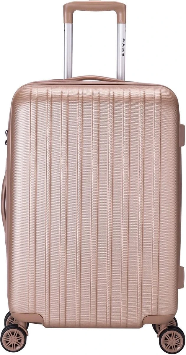 Decent Tranporto-One Reiskoffer 66 Cm - Zalmroze