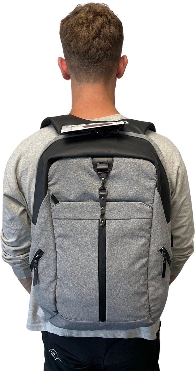 Backpack USB Laptoprugzak - 15,6 Inch - Waterdichte Ritsen - Rugtas - Anti Diefstal - Design 2023 - Afbeelding 5