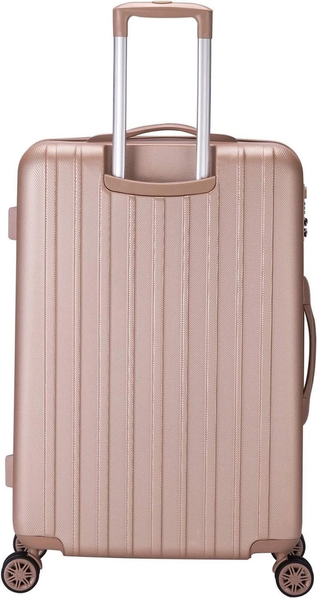 Decent Tranporto-One Reiskoffer 66 Cm - Zalmroze - Afbeelding 17