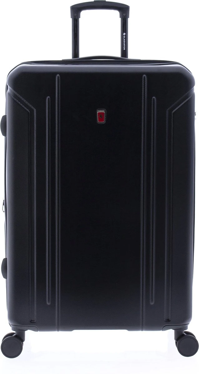 Gladiator Tropical Grote Koffer Expandable - 77 Cm - 105/117 Liter - Zwart - Afbeelding 12