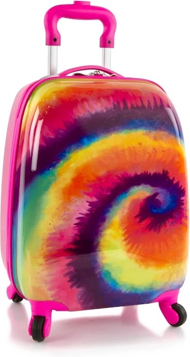 Heys Fashion Meisjes Kinderkoffer Spinner Roze - Afbeelding 2