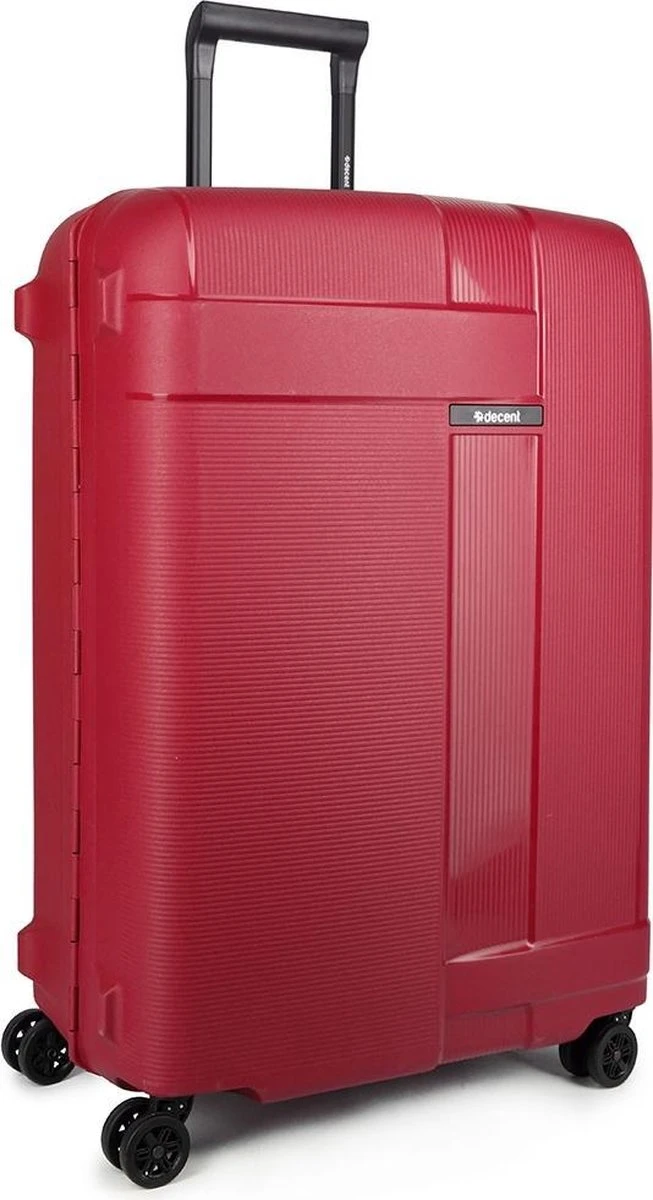 Decent Transit Large Koffer - 82 Cm - Rood - Afbeelding 11