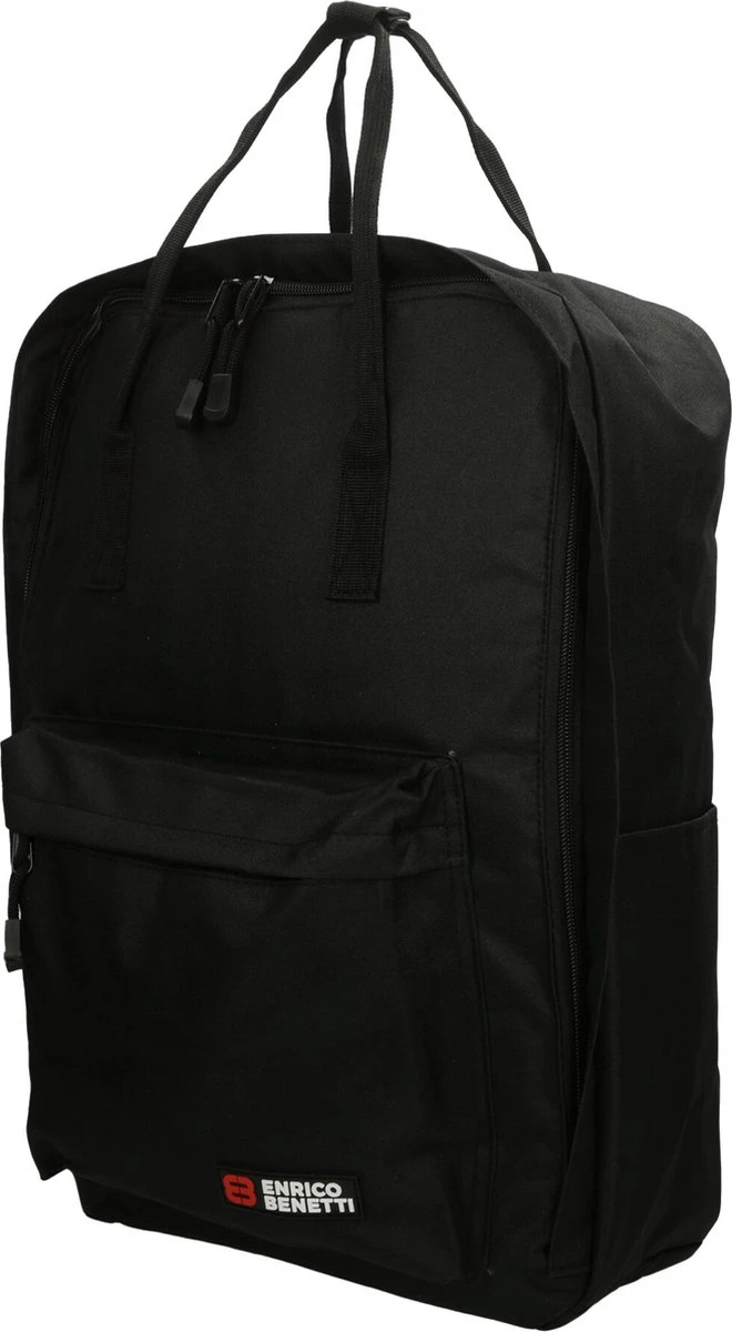 Enrico Benetti San Jose Rugzak - 15" Laptop - 17 Liter - 46213 - Zwart - Afbeelding 3