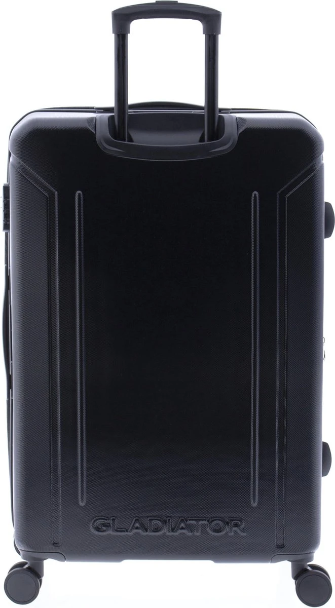 Gladiator Tropical Grote Koffer Expandable - 77 Cm - 105/117 Liter - Zwart - Afbeelding 3