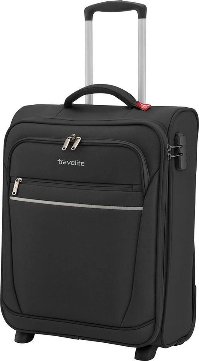 Travelite Cabin 2 Wheel Trolley Black - Afbeelding 11