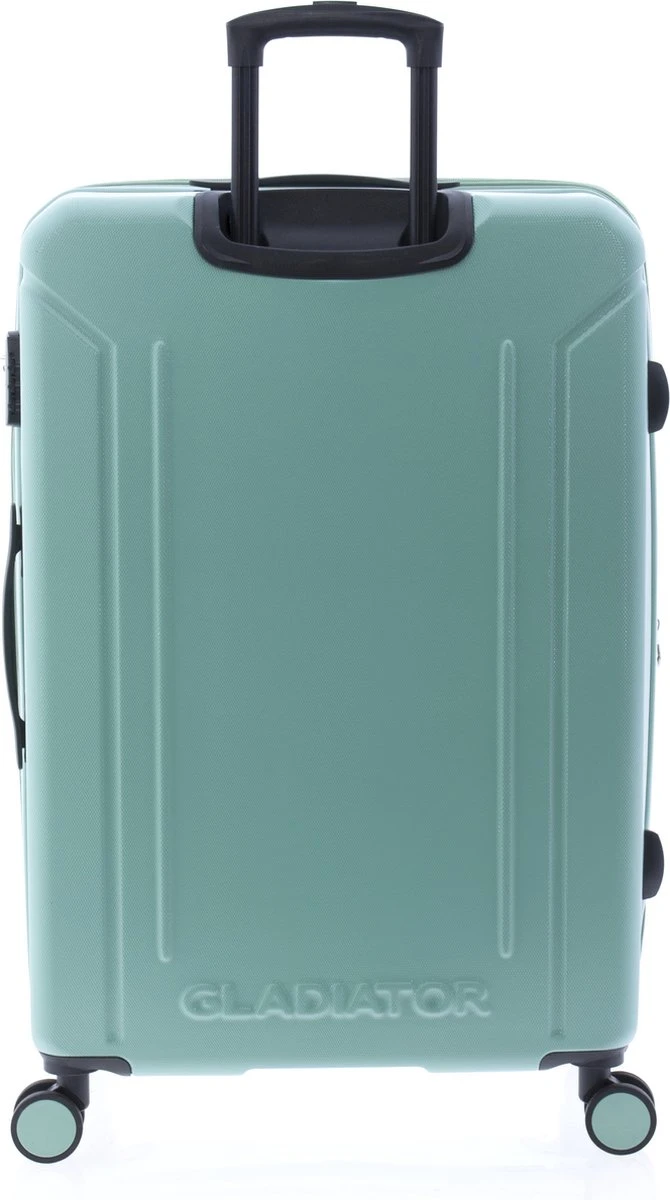 Gladiator Tropical Grote Koffer Expandable - 77 Cm - 105/117 Liter - Mintgroen - Afbeelding 3