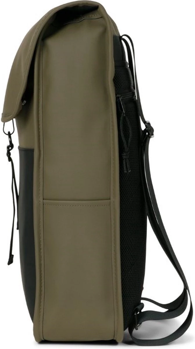 Norländer Dull PU Duo Rugtas - Met Laptopvak - Groen/Zwart - Afbeelding 2