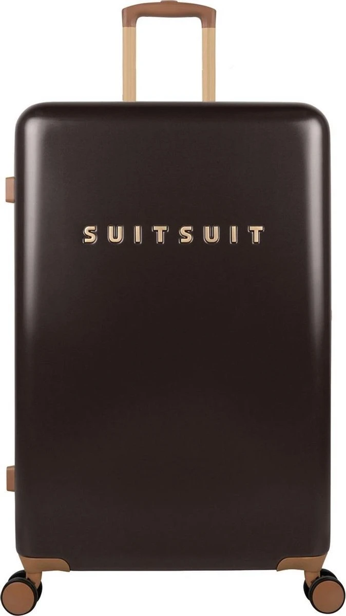 SUITSUIT - Fab Seventies Classic - Espresso Black - Reiskoffer (76 Cm) - Afbeelding 14