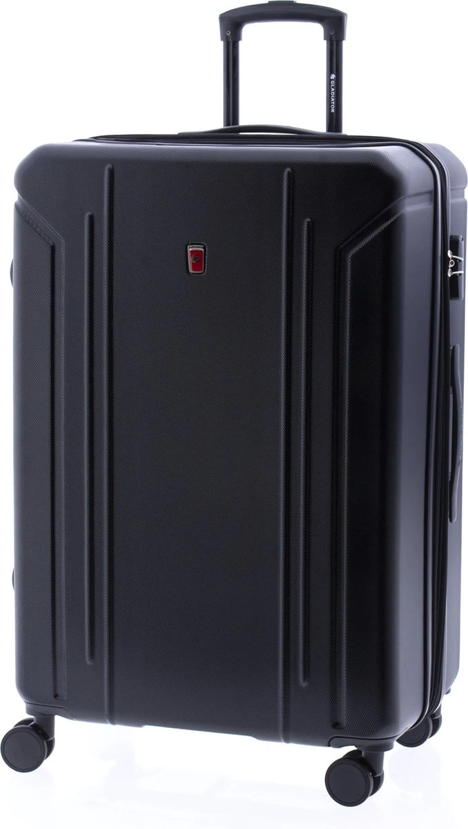Gladiator Tropical Grote Koffer Expandable - 77 Cm - 105/117 Liter - Zwart