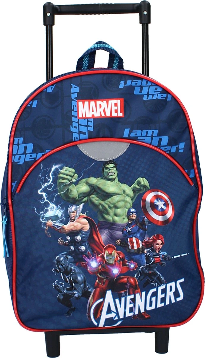 Avengers Thema Trolley/reistas Rugzak Koffertje 33 Cm Voor Kinderen - Weekendtasje Voor Kinderen - Afbeelding 10