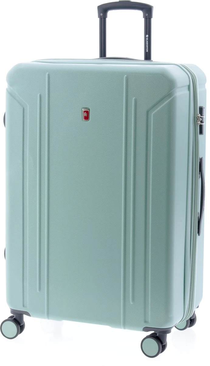 Gladiator Tropical Grote Koffer Expandable - 77 Cm - 105/117 Liter - Mintgroen