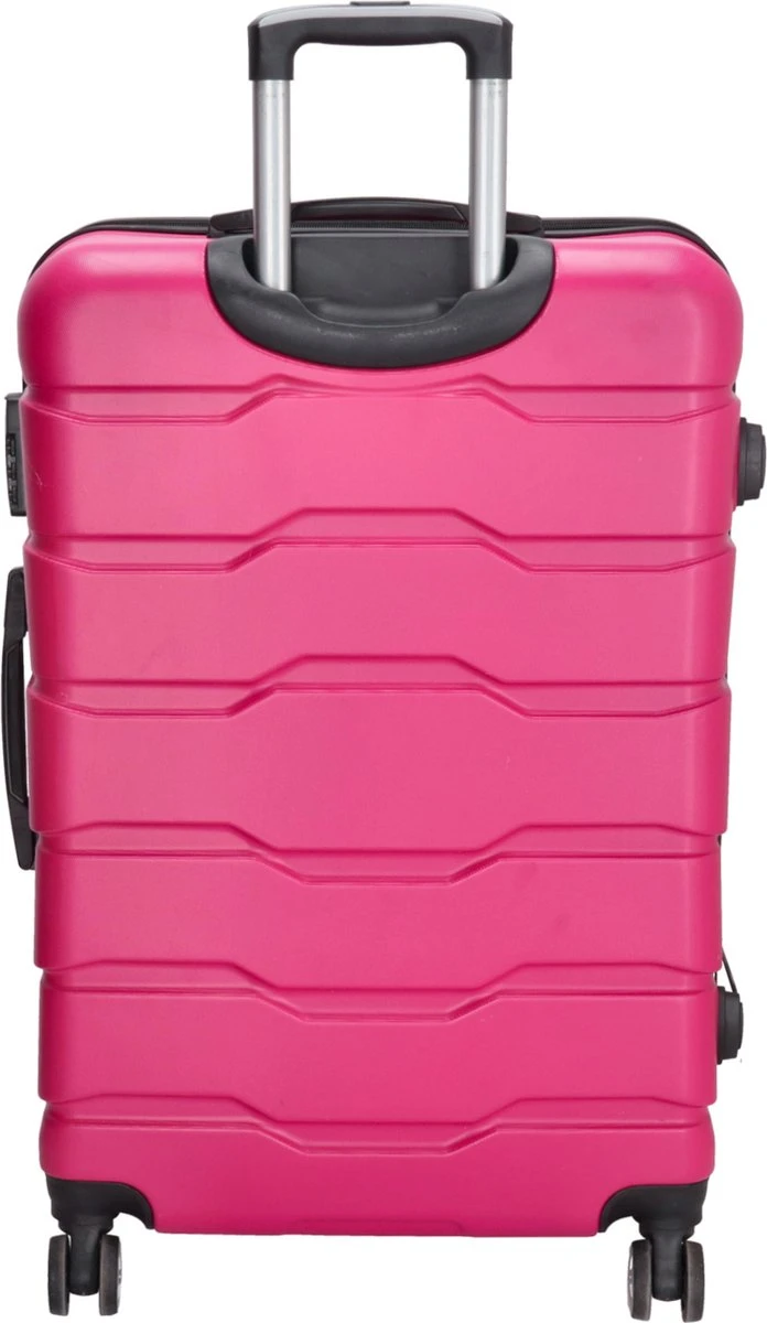 Beagles Originals Comfy Travel Grote Koffer - 74 Cm - Fuchsia - Afbeelding 3