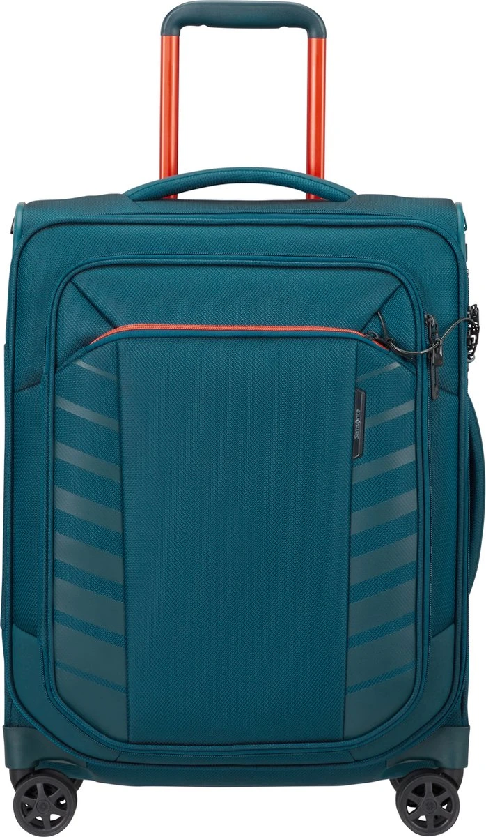 Samsonite Reiskoffer Met Laptopvak - Respark Spinner 55/20 Strict (Handbagage) Grey Print - Afbeelding 20