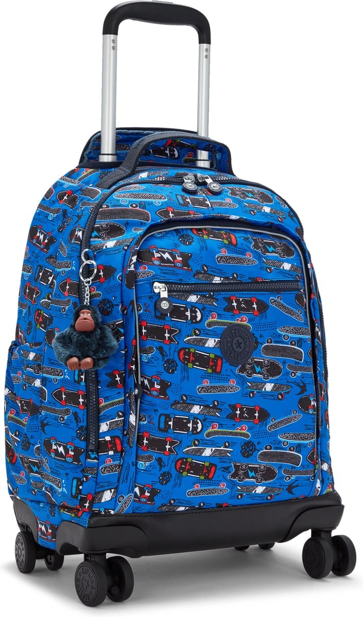 Kipling NEW ZEA Rugzak Met Wielen, 26 Liter, 13 Inch Laptopvak - New Scate Prt S - Afbeelding 2