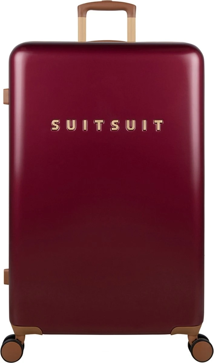 SUITSUIT - Fab Seventies Classic - Biking Red - Reiskoffer (76 Cm) - Afbeelding 12