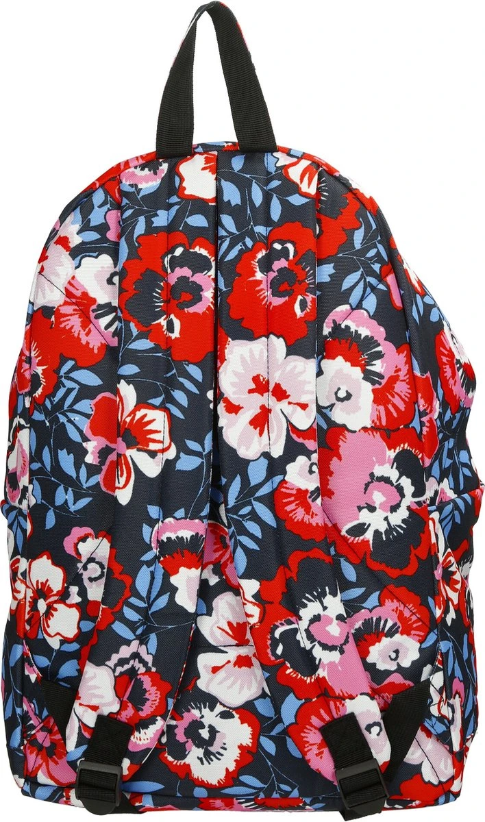 Enrico Benetti Andorra 46145 Laptoprugzak 14" - Roodrose Bloemenprint - Afbeelding 3