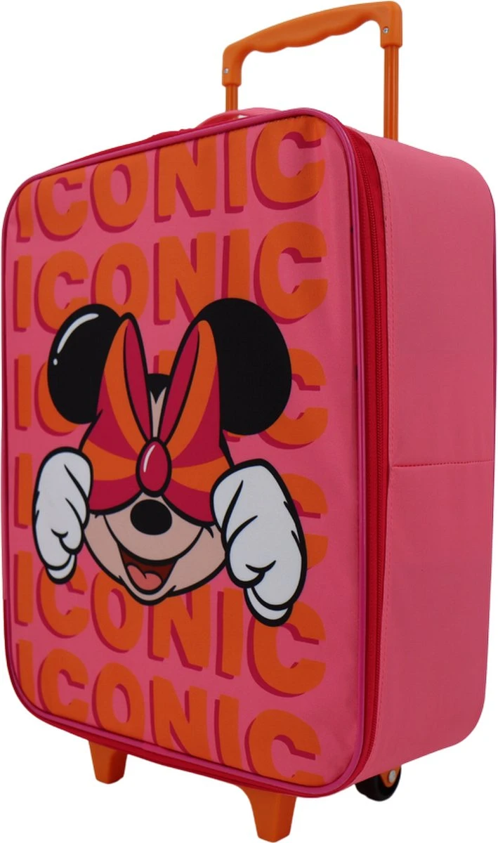Minnie Mouse Meisje Trolley Roze Oranje 35 X 14.5 X 42 - Afbeelding 2