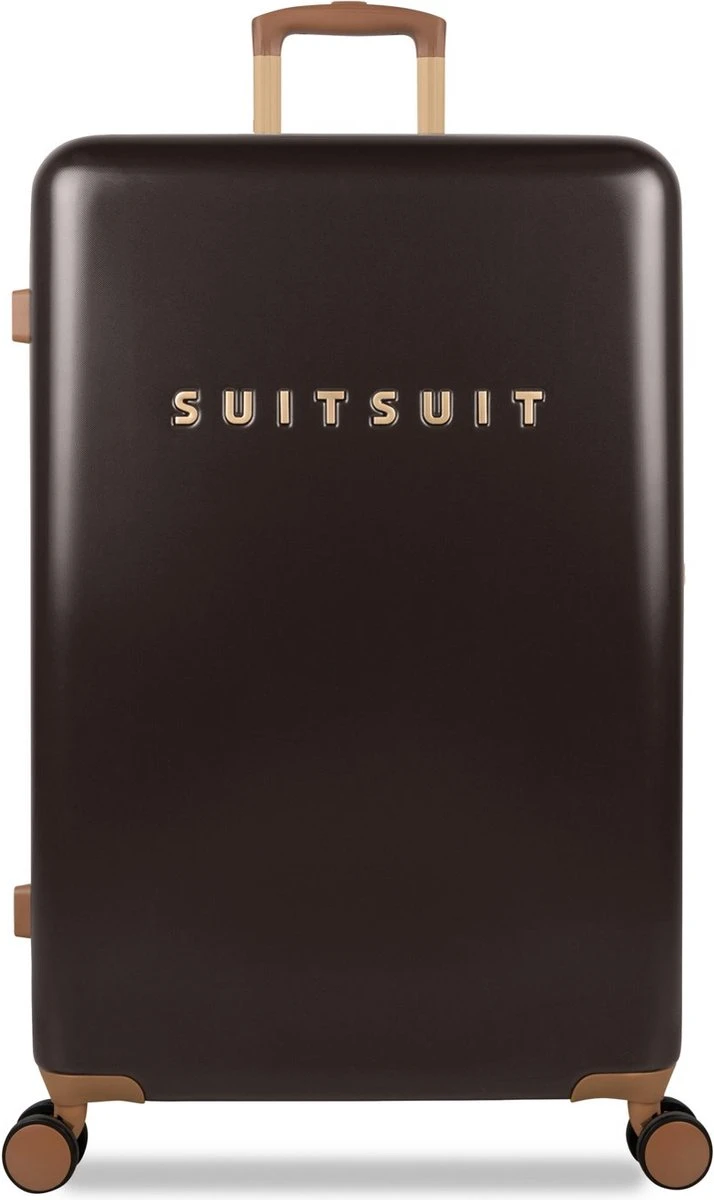 SUITSUIT - Fab Seventies Classic - Espresso Black - Reiskoffer (76 Cm)