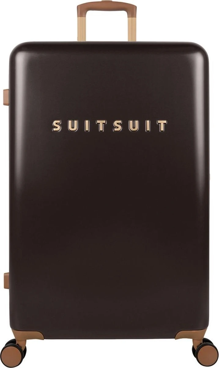 SUITSUIT - Fab Seventies Classic - Espresso Black - Reiskoffer (76 Cm) - Afbeelding 15