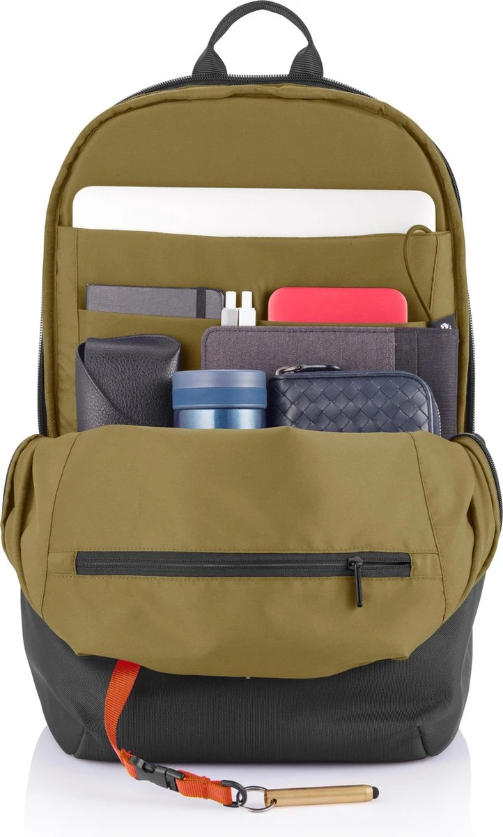 XD Design Bobby Soft - Anti-Diefstal Rugzak 16 Liter - Zwart - Afbeelding 10