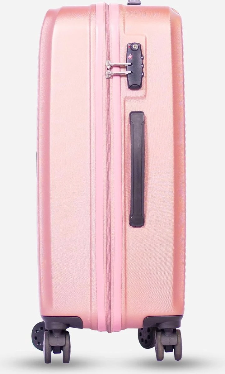 ©TROLLEYZ Ibiza No.3 - Reiskoffer 69 Cm -Pink - Afbeelding 2