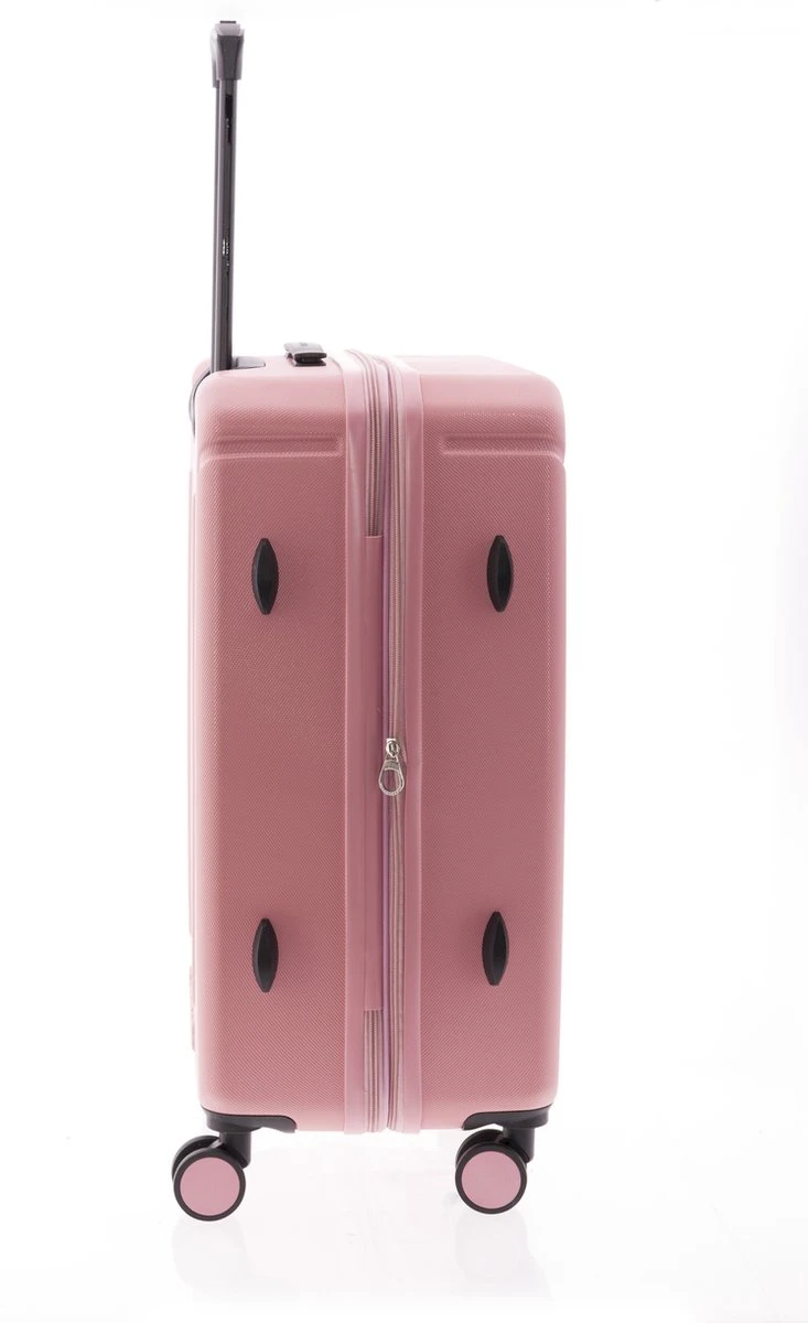 Gladiator Tropical Middelgrote Koffer Expandable - 67 Cm - 72/82 Liter - Roze - Afbeelding 2