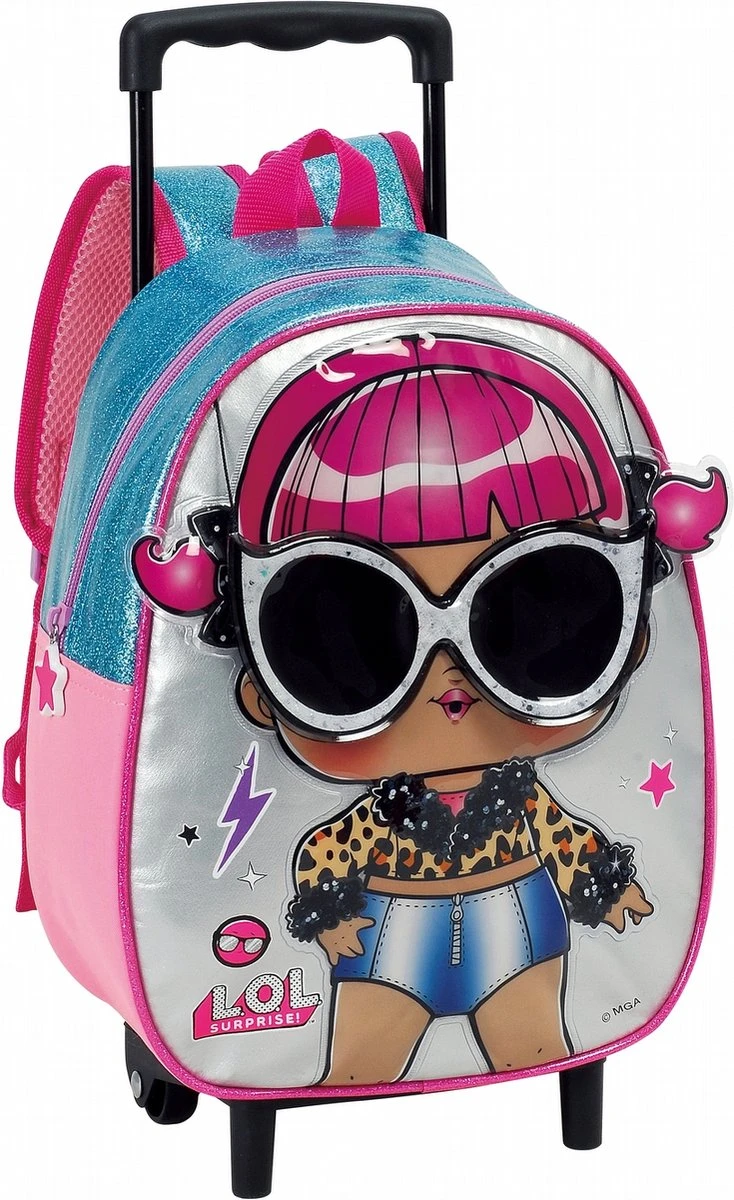 L.O.L. Surprise! LOL Surprise Meisjes Peuter Rugzak Trolley Cherry 30 X 24 X 11