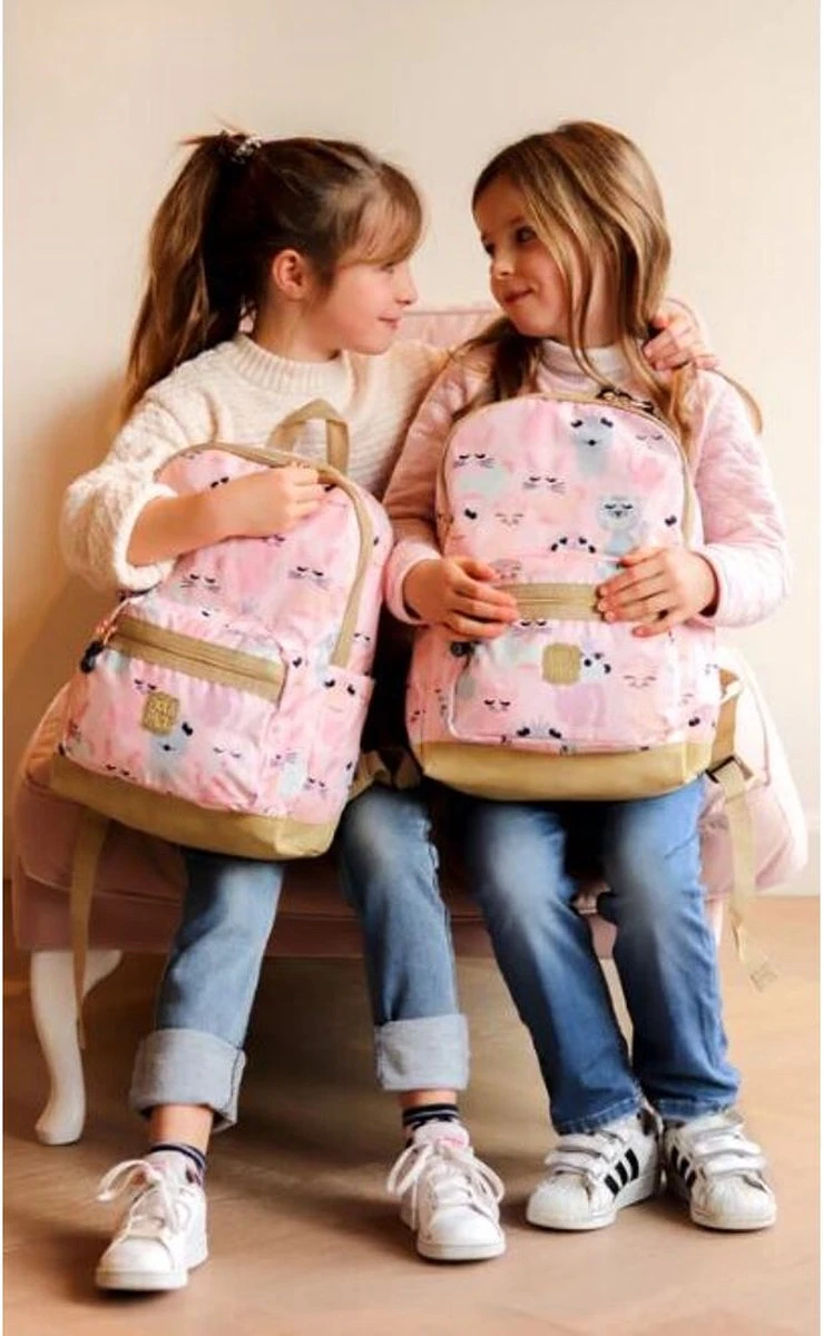 Pick & Pack Lieve Diertjes - Rugzak - Roze - Maat M - Afbeelding 7