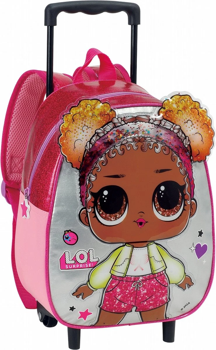 L.O.L. Surprise! LOL Surprise Meisjes Peuter Rugzak Trolley Court Champ 30 X24 X 11