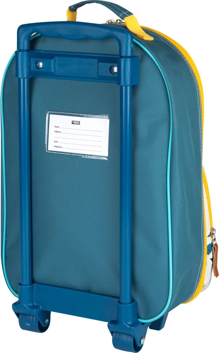 Princess Traveller Kids Collection - 0 Tot 5 Jaar - Trolley - Rond Dino - 2 Wielen - Afbeelding 2